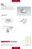 BAT LED 350mA - 3W. BAT COLLECTION BAT-BAT 350mA-3W_00. Faretto da incasso orientabile - Corpo e dissipatore in alluminio.