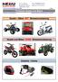 Preisliste Quads und Bikes AGB unter www.hebu-gmbh.ch Zwischenverkauf und Preisänderungen vorbehalten. Quads + Bikes MIT Strassenzulassung