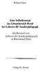 Zum Selbstkonzept im Lebensbereich Beruf bei Lehrern für Sonderpädagogik