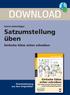 DOWNLOAD. Satzumstellung üben. Einfache Sätze sicher schreiben