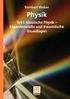 Reinhart Weber. Physik. Experimentelle und theoretische. Grundlagen. Teil II: Elektrizitätslehre und Optik. Auflage