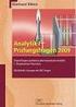 Prüfungsfragenkatalog für Arzneistoff- und Arzneimittelanalytik (Prof. Martin Schmid) stand: September 2014