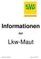 Informationen. zur. Lkw-Maut