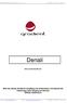 Betriebsanleitung Denali Ver. 1.0 Version vom 18.01.2016. Denali. Betriebshandbuch