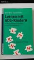 Lernen mit ADS-Kindern