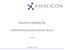 Amalicon Holding AG. Unternehmenspräsentation (kurz) vertraulich