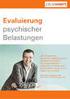 Evaluierung psychischer Belastungen.