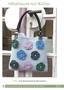 Häkeltasche mit Blüten