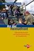 An der Heimatfront Öffentlichkeitsarbeit und Nachwuchswerbung der Bundeswehr