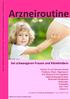 Arzneiroutine. bei schwangeren Frauen und Kleinkindern
