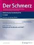 Der Schmerz. Elektronischer Sonderdruck für H. Göbel. Paroxysmale Hemikranie und SUNCT. Ein Service von Springer Medizin.