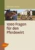 Ulrike Sahm-Lütteken 1000 Fragen für den Pferdewirt