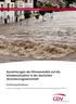 Auswirkungen des Klimawandels auf die Schadensituation in der deutschen Versicherungswirtschaft