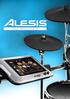 DM DOCK PRO KIT SECHSTEILIGES E-DRUMSET MIT VIER CYMBAL PADS fürs ipad