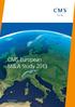 CMS European M & A Study 2013