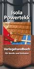 Isola Powertekk. Verlegehandbuch. für Nordic und Exclusive
