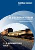 BahnWege-Seminare 10. EISENBAHN FORUM. Verbesserungspotentiale der Wettbewerbsfähigkeit NÜRNBERG KÖLN