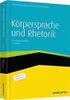 Körpersprache und Rhetorik. Ihr souveräner Auftritt