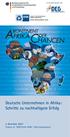 In Zusammenarbeit mit: Deutsche Unternehmen in Afrika: Schritte zu nachhaltigem Erfolg. 4. Dezember 2007 Stadion im BORUSSIA-PARK, Mönchengladbach