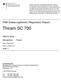Thiram SC 700. PSM-Zulassungsbericht (Registration Report) /00. Stand: SVA am: Lfd.Nr.: 8