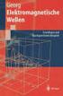 Formelsammlung. für die Vorlesung. Elektromagnetische Felder und Wellen. Matthias Weber WS 2004/2005. zuletzt überarbeitet am 10.