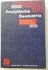 1 Analytische Geometrie