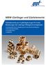 MBW-Gleitlager und Gleitelemente