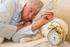 Gestörter Schlaf im Alter: was tun?