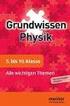 Grundwissen Physik (10. Klasse)
