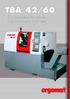 TBA 42/60. CNC Mehrschlitten-Drehautomat Multislide automatic CNC lathes