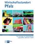 Wirtschaftsstandort. Pfalz.  Eine Umfrage zur Standortqualität ausgewählter pfälzischer Städte
