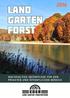 Land Garten Forst. nachhaltige Grünpflege für den privaten und öffentlichen Bereich