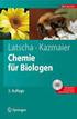 Organische Chemie für Verfahrensingenieure, Umweltschutztechniker und Werkstoffwissenschaftler