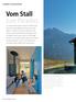 Vom Stall zum Paradies In seinem Heimatort Eischoll im Wallis hat Innenarchitekt Mathias Elsig unter dem Motto Tradition trifft auf alpinen Lifestyle