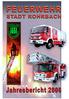 Jahresbericht der Freiwilligen Feuerwehr der Stadt Rohrbach 1