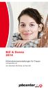 BiZ & Donna Informationsveranstaltungen für Frauen. in Kooperation mit den Jobcentern Alb-Donau und Neu-Ulm. Logo