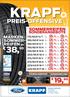 KRAPF PREIS-OFFENSIVE 175/65 R 14 T 39, 90 38, /60 R 14 H 45, 90 44, /65 R 14 T 45, 90 RW: E 195/65 R 15 H 49, 90 46, 90