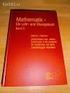 Mathematik - Ein Lehr- und Übungsbuch