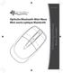 PX Optische Bluetooth-Mini-Maus Mini souris optique Bluetooth Bedienungsanleitung Mode d emploi