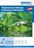 Regenwasser-Nutzung Grauwasser-Recycling