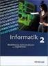 Inhalt. 1. Einführung in die Informatik. 2. Algorithmen. 3. Programmiersprache Visual Basic. 4. Grundlagen der Datenbanktechnologie.
