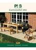 Gartenmöbel-Katalog Schnellübersicht 2012