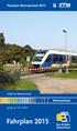 Fahrplan Münsterland 2015