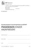 FRAGEBOGEN KINDER ANONYMISIERT. INPP Österreich. Neurophysiologische Entwicklungsförderung NDT/INPP