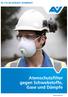 M 719 SICHERHEIT KOMPAKT. Atemschutzfilter gegen Schwebstoffe, Gase und Dämpfe.