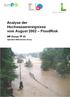 Analyse der Hochwasserereignisse vom August 2002 FloodRisk