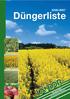 2006/2007 Düngerliste