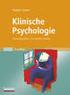 Inhaltsverzeichnis. 1 Klinische Psychologie in Vergangenheit und Gegenwart Forschung in der klinischen Psychologie... 25