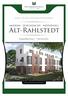 EXKLUSIVES NEUBAUVORHABEN. modern durchdacht individuell. Alt-Rahlstedt. Energieeffi zienzhaus + 7 Wohneinheiten