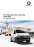Freie Fahrt durch Eis und Schnee 2015/2016 VW Nutzfahrzeuge